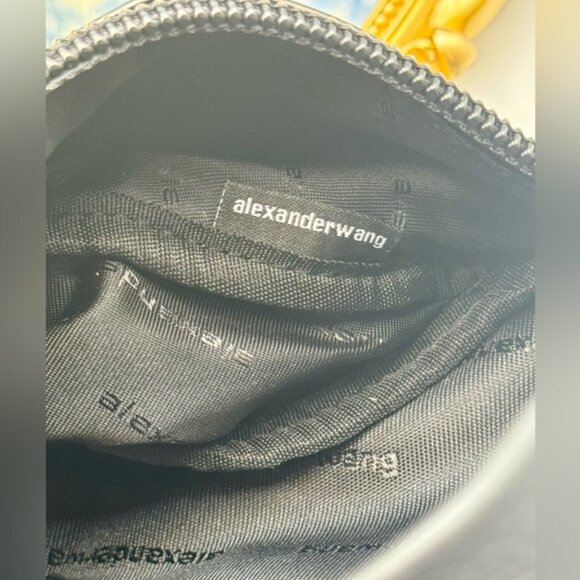 🆕 ALEXANDER WANG 🧿 NWT NIB Primal Leather Fannypack Belt Bag - AUTHENTICATED - Picture 9 of 15